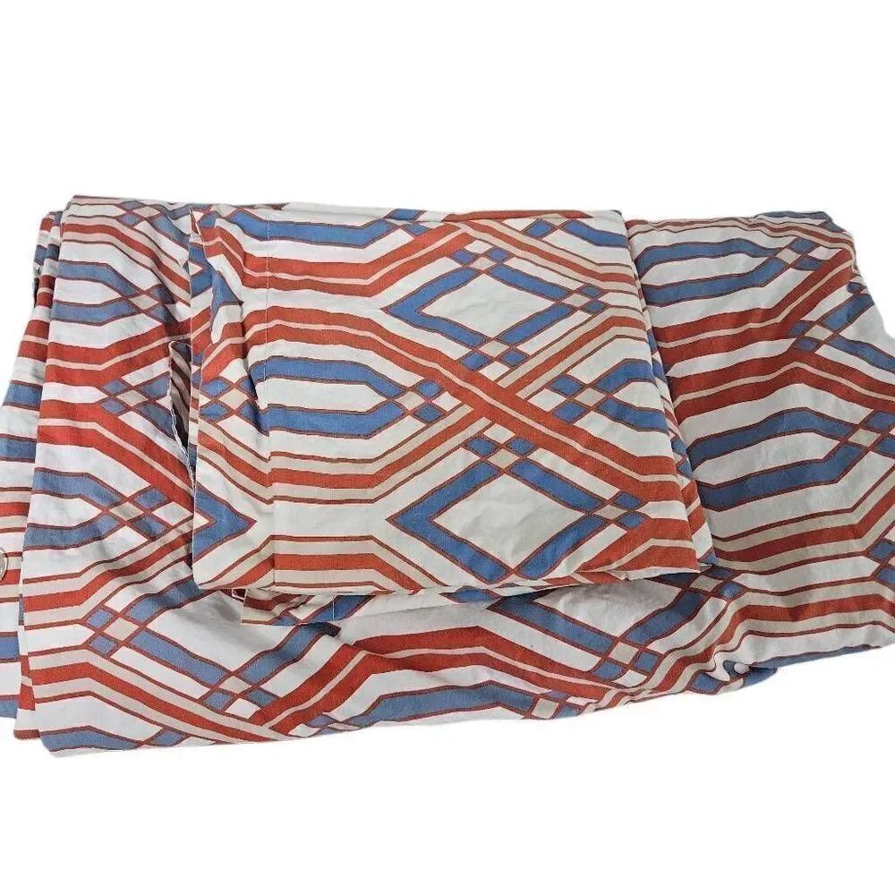 Pottery Barn Becks Geo duvet